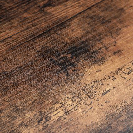 Regał NAVARO brązowy/czarny