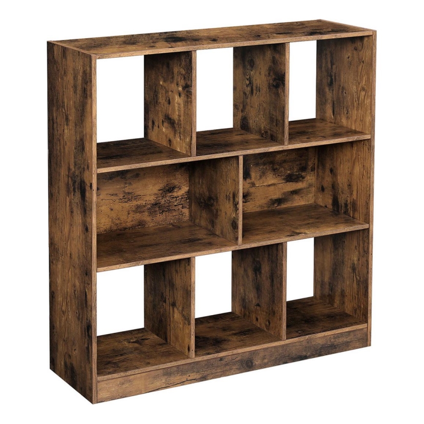 Regał NAVARO brązowy