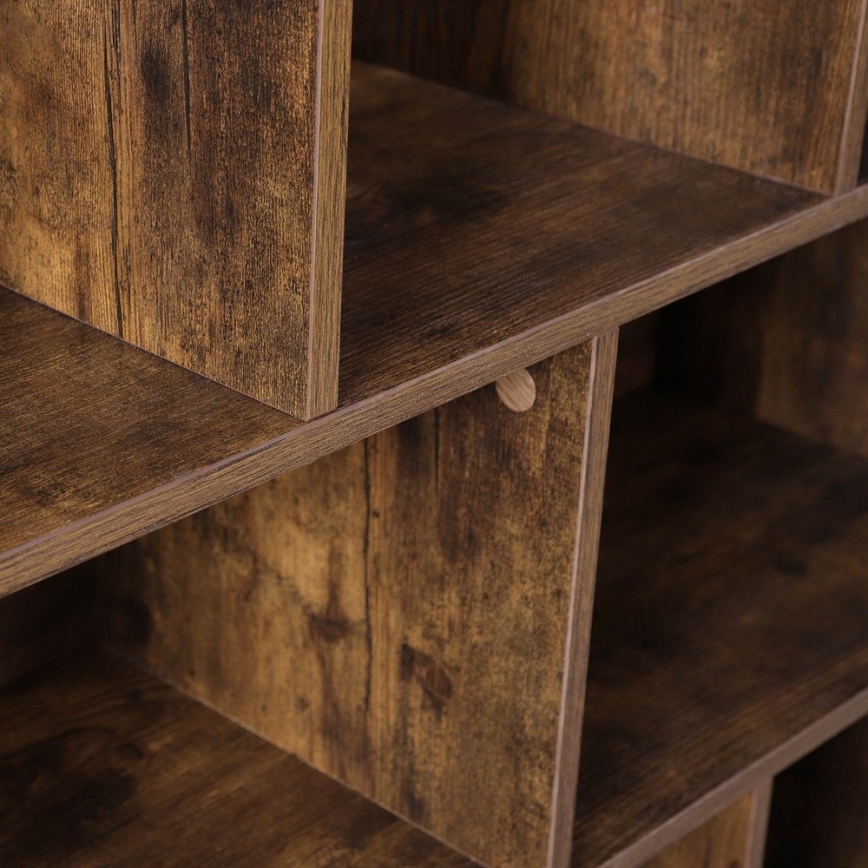 Regał NAVARO brązowy