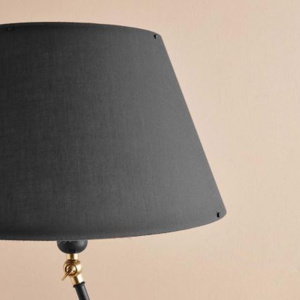 Regulowana lampa stojąca AYD 1xE27/40W/230V czarna