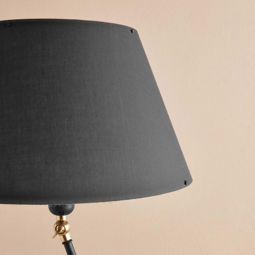 Regulowana lampa stojąca AYD 1xE27/40W/230V czarna