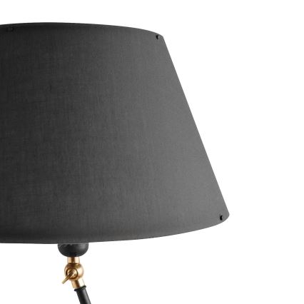 Regulowana lampa stojąca AYD 1xE27/40W/230V czarna