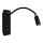 Regulowana lampka ścienna LED z USB BASE LED/8W+LED/2W/230V czarna