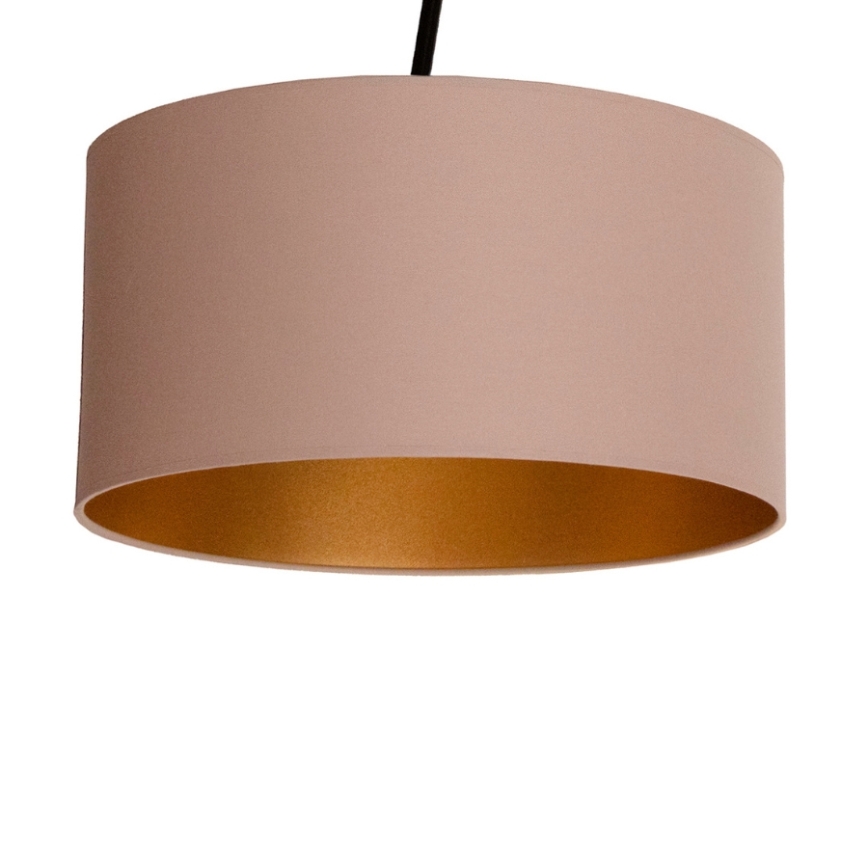 Regulowany przysufitowy żyrandol LED VENICE 1xE27/60W/230V beżowy/złoty