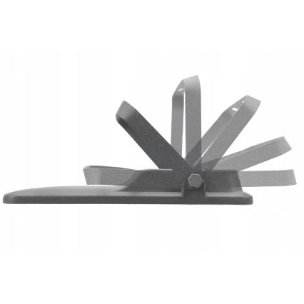 Ściemnialny solarny naświetlacz LED/50W/3,2V 5000K 6000 mAh IP65 czarny + pilot zdalnego sterowania