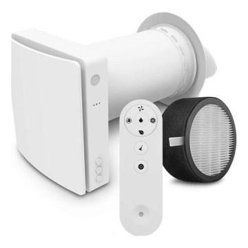Rekuperator 12W Wi-Fi Tuya + zdalne sterowanie