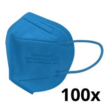 Respirator dziecięcy rozmiar FFP2 ROSIMASK MR-12 NR niebieski 100 szt.