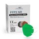 Respirator FFP2 NR CE 0598 zielony 1 szt.