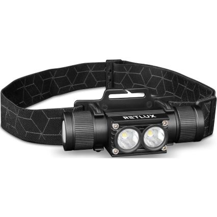 Akumulatorowa aluminiowa latarka czołowa LED LED/2600 mAh IP66