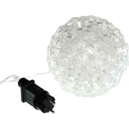 LED Dekoracja bożonarodzeniowa LED/230V/ciepła biel kula