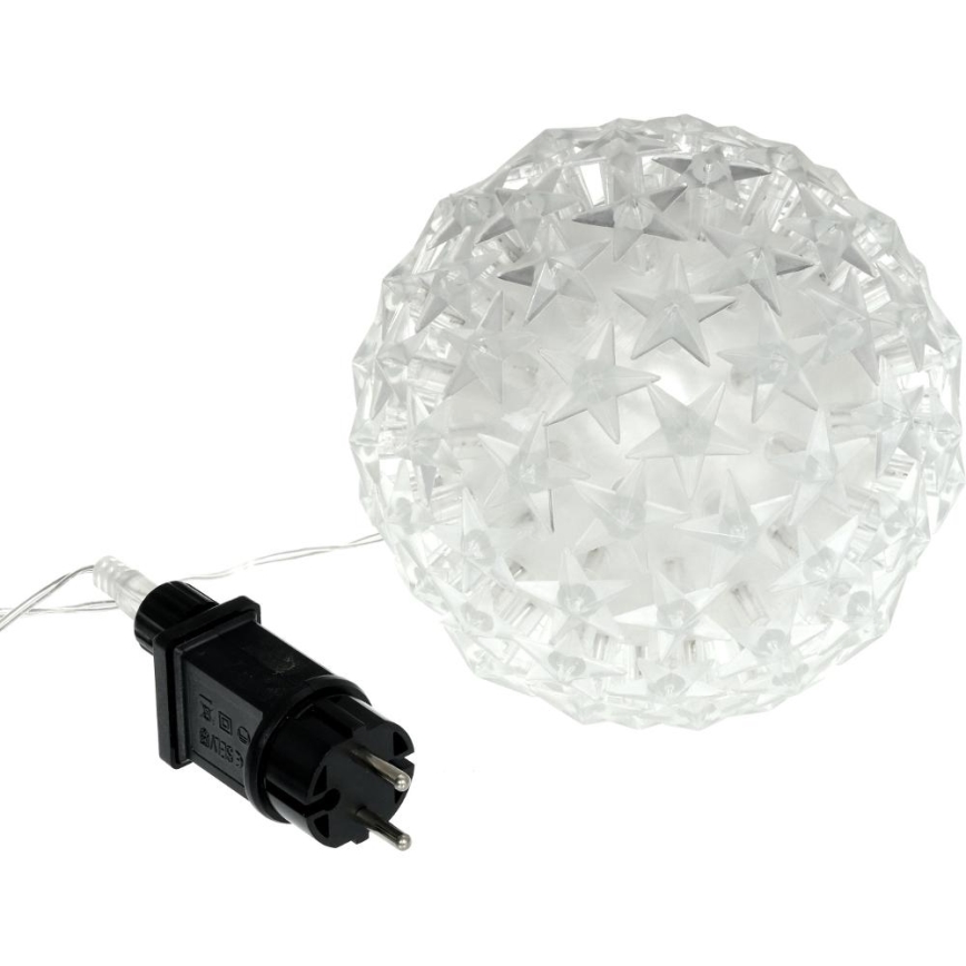 LED Dekoracja bożonarodzeniowa LED/230V/ciepła biel kula