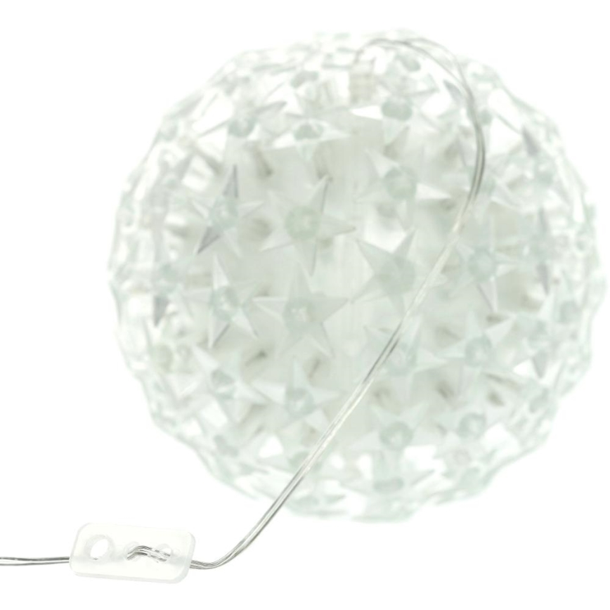 LED Dekoracja bożonarodzeniowa LED/230V/ciepła biel kula