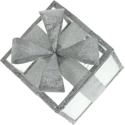 LED Dekoracja bożonarodzeniowa LED/2xAA 15 cm prezent