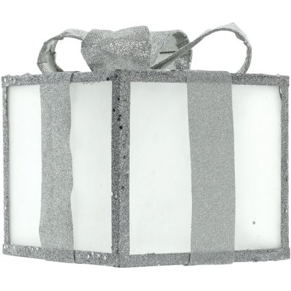 LED Dekoracja bożonarodzeniowa LED/2xAA 15 cm prezent