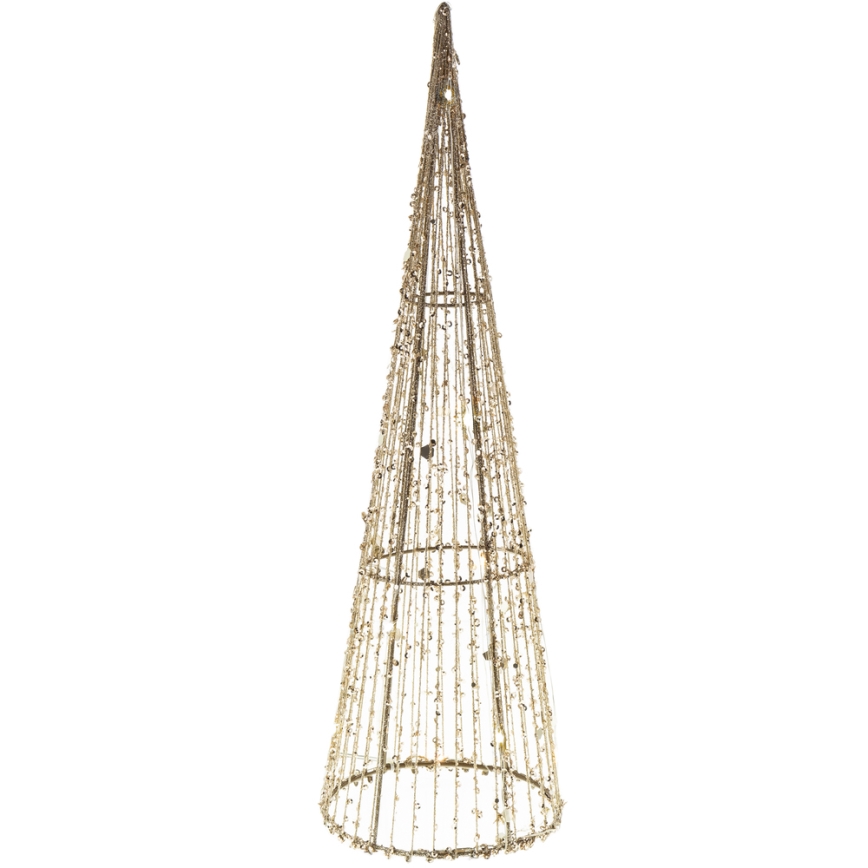 LED Dekoracja bożonarodzeniowa LED/2xAA 40 cm stożek