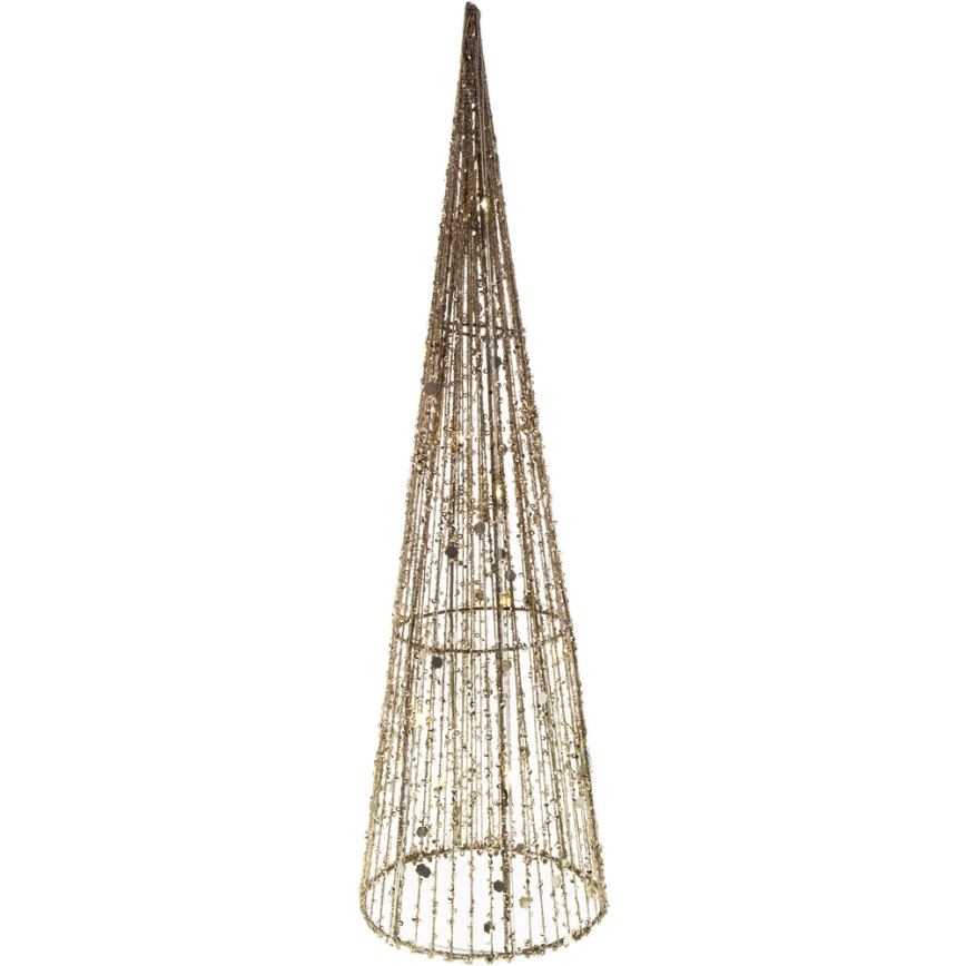 LED Dekoracja bożonarodzeniowa LED/2xAA 50 cm stożek