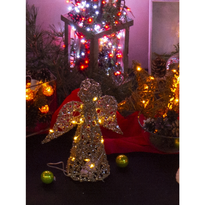 LED Dekoracja bożonarodzeniowa LED/2xAA anioł