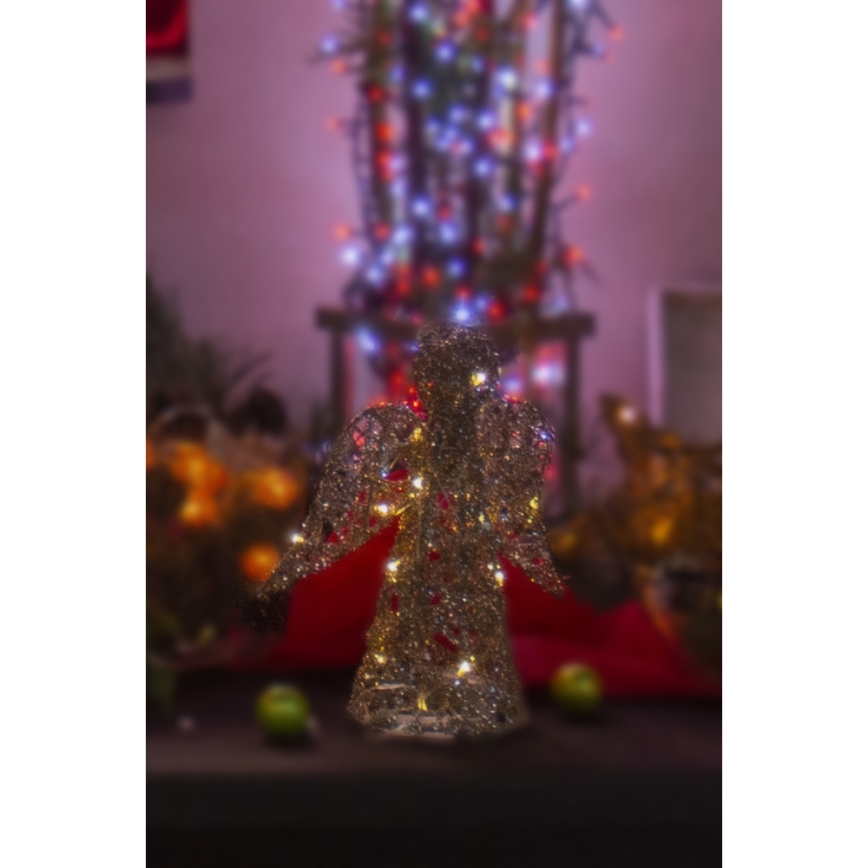 LED Dekoracja bożonarodzeniowa LED/2xAA anioł