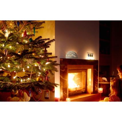 LED Dekoracja bozonarodzeniowa LED/2xAA ciepła biel