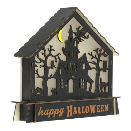 LED Dekoracja HALLOWEEN LED/2xAA/wielobarwna nawiedzony dom