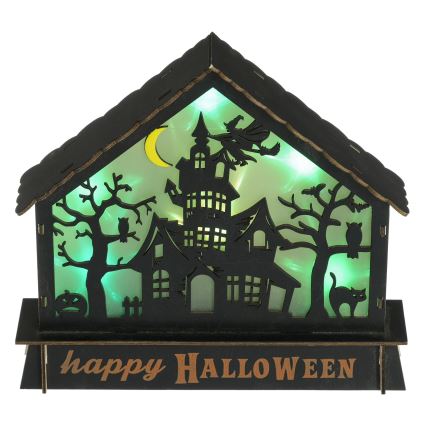 LED Dekoracja HALLOWEEN LED/2xAA/wielobarwna nawiedzony dom