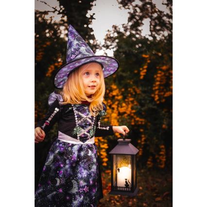 LED Dekoracja HALLOWEEN LED/3xAAA/ciepła biel lampion