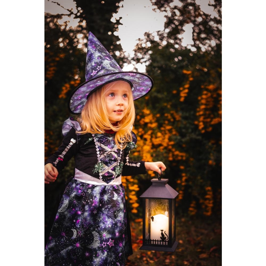 LED Dekoracja HALLOWEEN LED/3xAAA/ciepła biel lampion