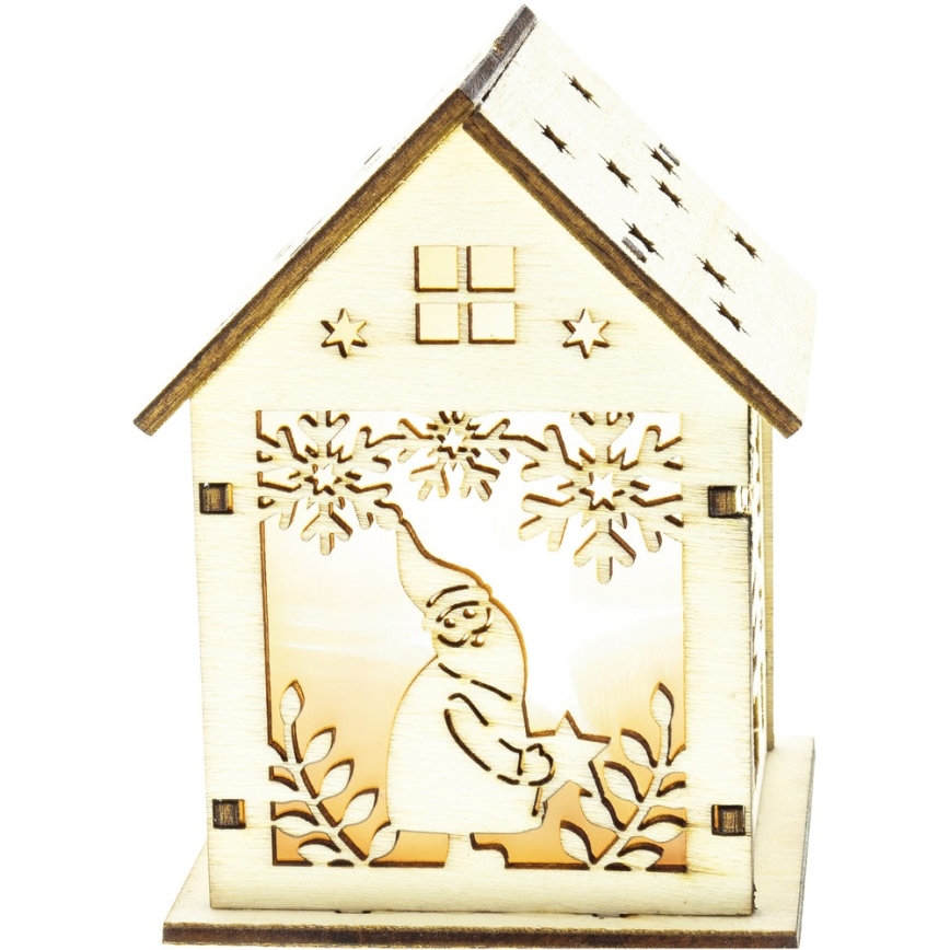 Świąteczna dekoracja LED/2xLR44 ciepła biel