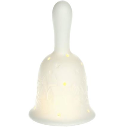 LED Dekoracja świąteczna LED/2xLR44/ciepła biel dzwon