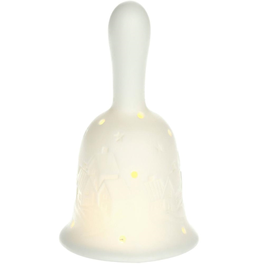 LED Dekoracja świąteczna LED/2xLR44/ciepła biel dzwon