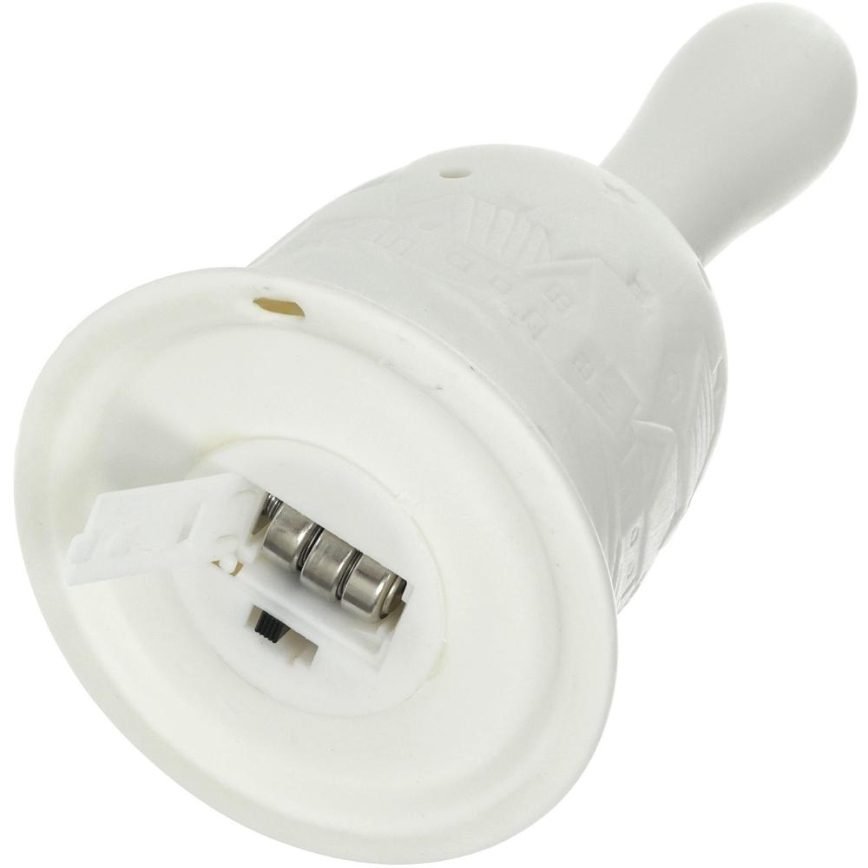 LED Dekoracja świąteczna LED/2xLR44/ciepła biel dzwon
