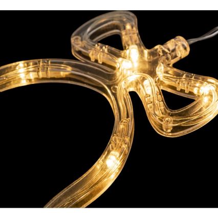 LED Świąteczna dekoracja LED/3xAAA/ciepła biała dzwonek