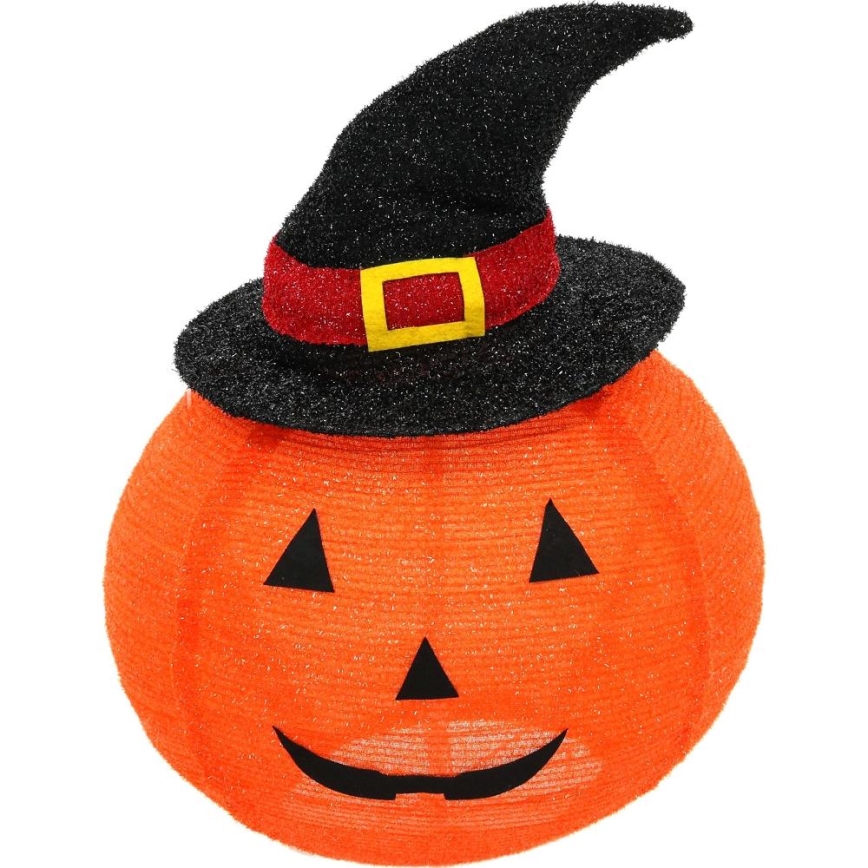 LED Dekoracja zewnętrzna HALLOWEEN LED/3xAA/ciepła biel IP44 dynia