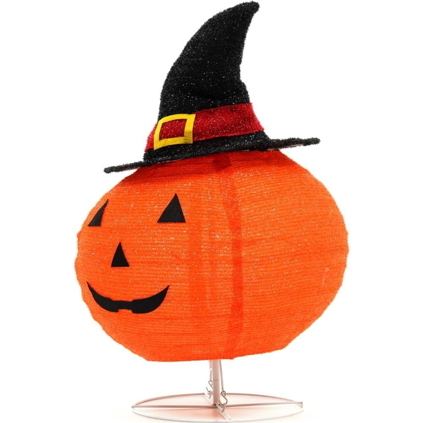 LED Dekoracja zewnętrzna HALLOWEEN LED/3xAA/ciepła biel IP44 dynia