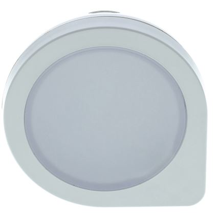 LED Lampka orientacyjna do gniazda z czujnikiem LED/0,4W/230V 3000K biała