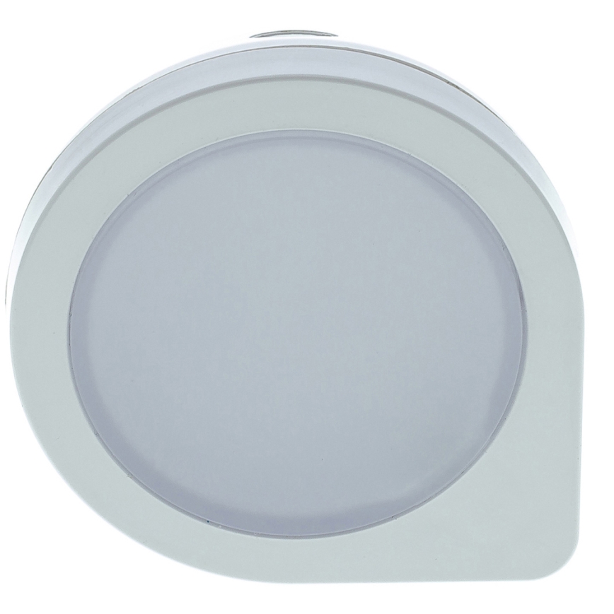 LED Lampka orientacyjna do gniazda z czujnikiem LED/0,4W/230V 3000K biała