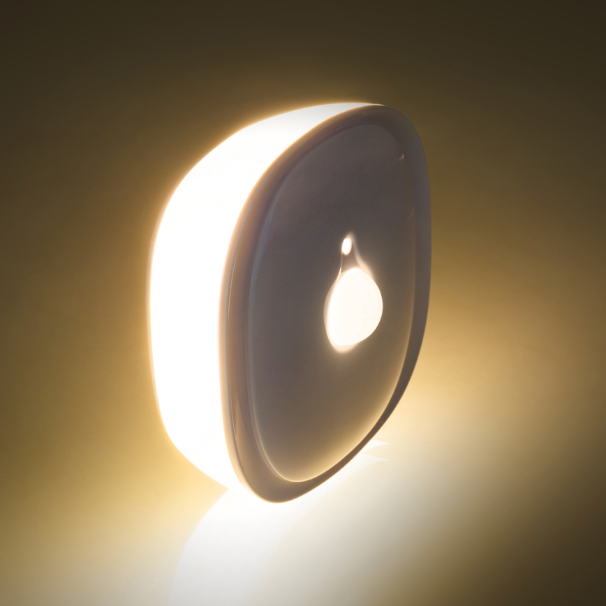 LED Oświetlenie orientacyjne z czujnikiem LED/0,45W/3xAAA 3000K białe