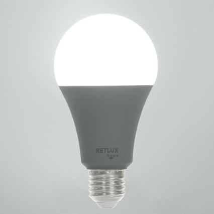 Żarówka LED RGBW ściemnialna A70 E27/14W/230V 2700-6500K Wi-Fi Tuya