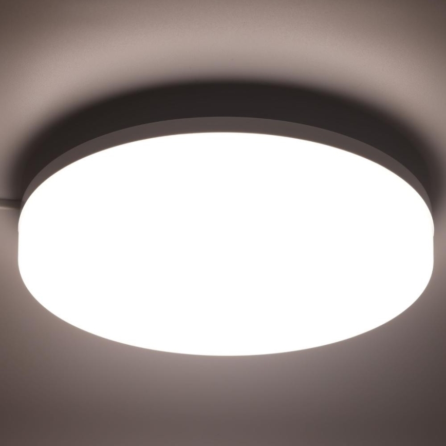 LED RGBW ściemnialna lampa sufitowa do łazienki LED/20W/230V Wi-Fi IP44 biała