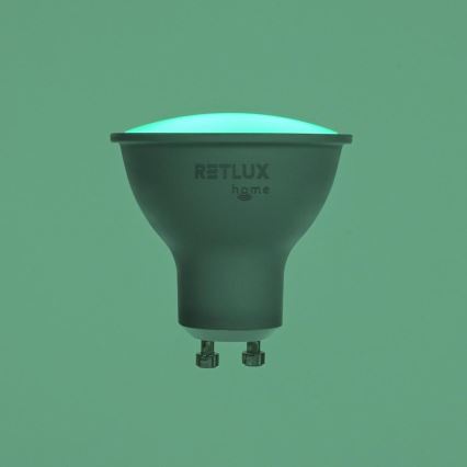 LED RGBW ściemnialna żarówka MR16 GU10/4,5W/230V 2700-6500K Wi-Fi Tuya