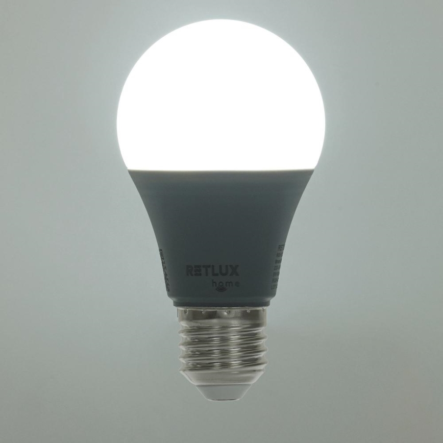 Żarówka LED RGBW ściemnialna A60 E27/9W/230V 2700-6500K Wi-Fi Tuya