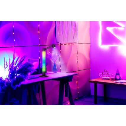 LED RGBW Lampa ściemnialna stołowa LED/10W/5V 2700-6000K Wi-Fi Tuya + zdalne sterowanie