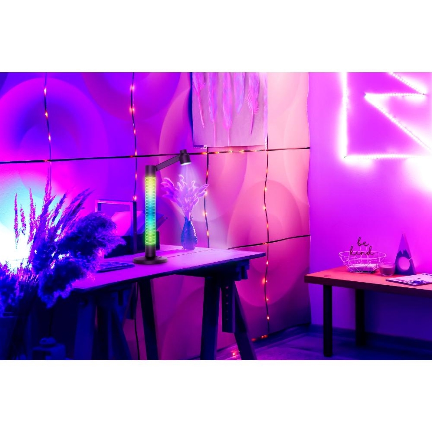 LED RGBW Lampa ściemnialna stołowa LED/10W/5V 2700-6000K Wi-Fi Tuya + zdalne sterowanie