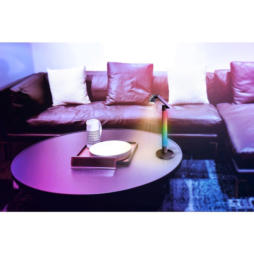 LED RGBW Lampa ściemnialna stołowa LED/10W/5V 2700-6000K Wi-Fi Tuya + zdalne sterowanie