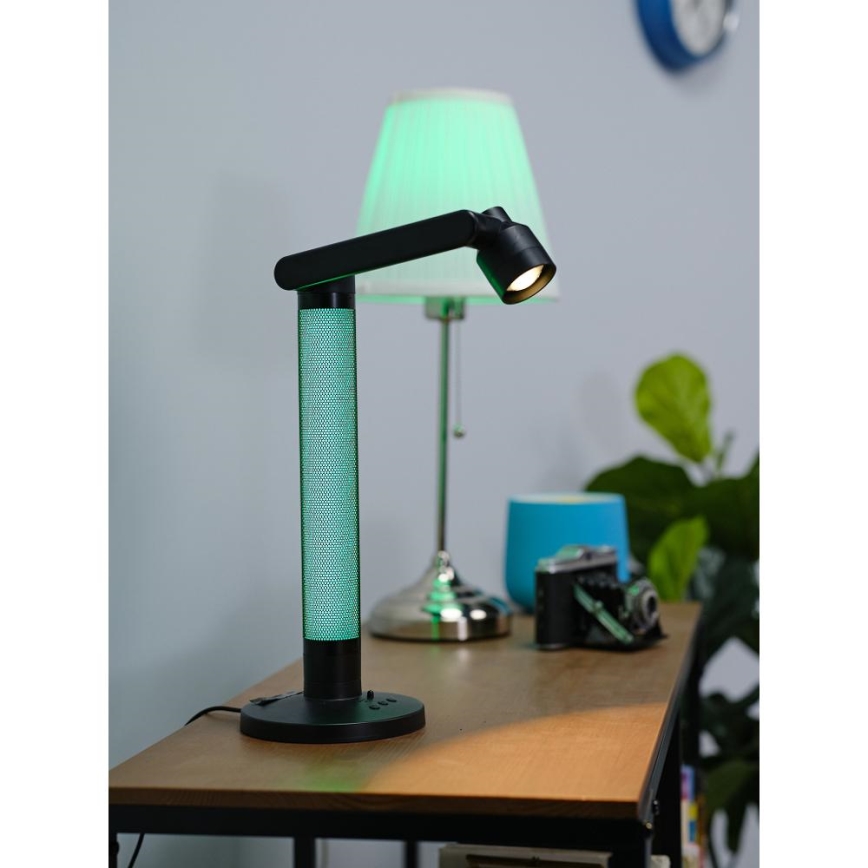 LED RGBW Lampa ściemnialna stołowa LED/10W/5V 2700-6000K Wi-Fi Tuya + zdalne sterowanie