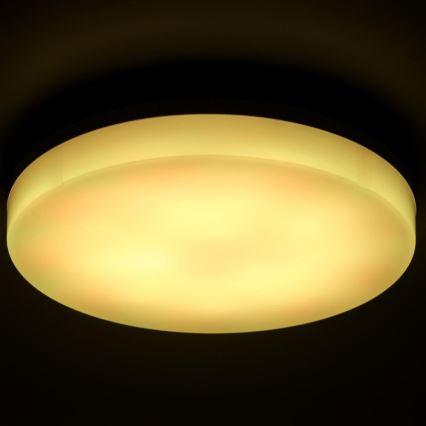 LED RGBW Plafon łazienkowy ściemnialny LED/20W/230V Wi-Fi IP44 biały