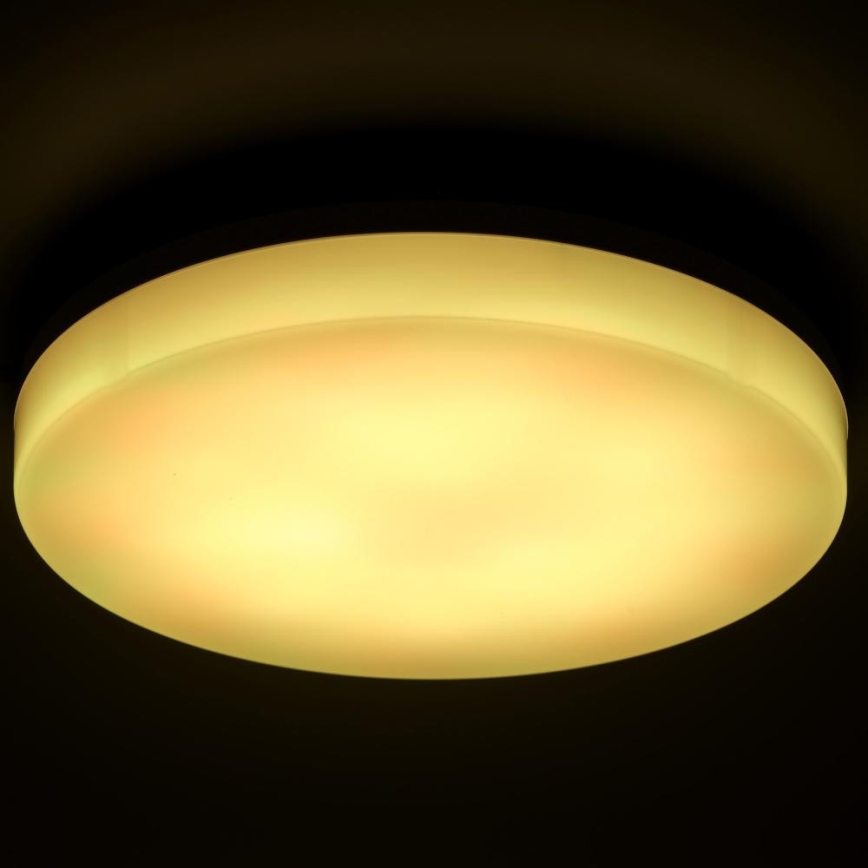 LED RGBW Plafon łazienkowy ściemnialny LED/20W/230V Wi-Fi IP44 biały