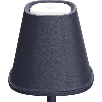 LED Ściemnialna akumulatorowa lampa stołowa LED/3W/1800 mAh ciemnoniebieski