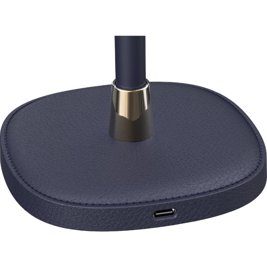 LED Ściemnialna akumulatorowa lampa stołowa LED/3W/1800 mAh ciemnoniebieski