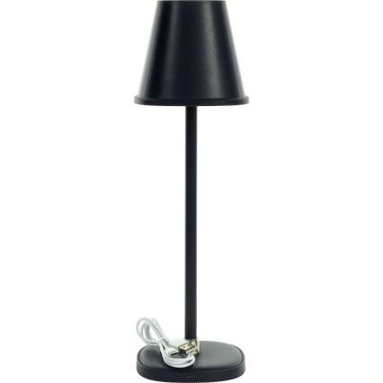 LED Ściemnialna akumulatorowa lampa stołowa LED/3W/1800 mAh ciemnoniebieski